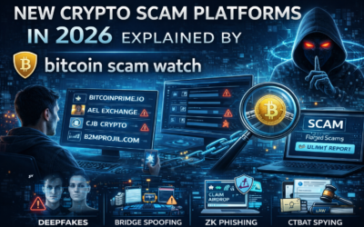 New Cryptocurrency Scam Platforms in 2026 Explained By bitcoin scam watch