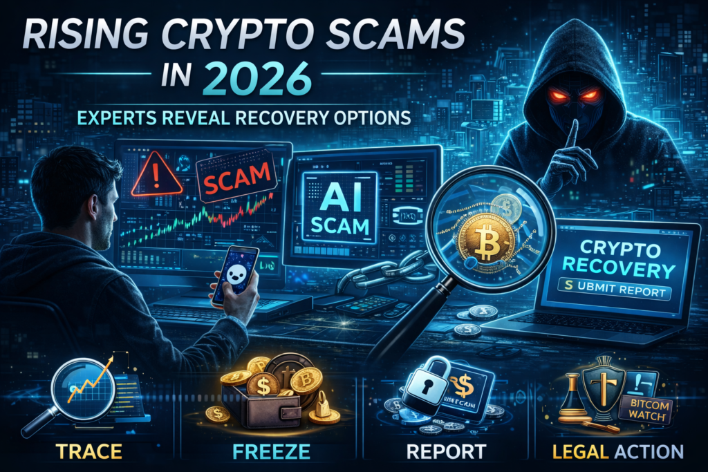 Rising Crypto Scams in 2026 – Experts Reveal Recovery Options
